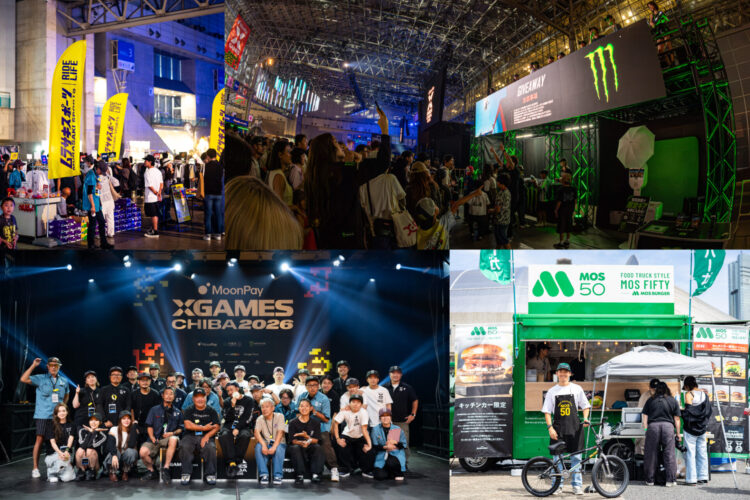 XGJ_Collage2-750x500 「X Games Chiba 2026」日本勢が17個のメダルを獲得。約25,000人が来場